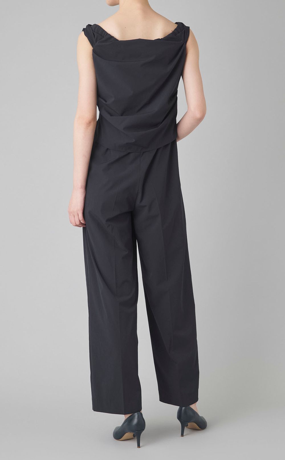 オフショルダーオールインワン