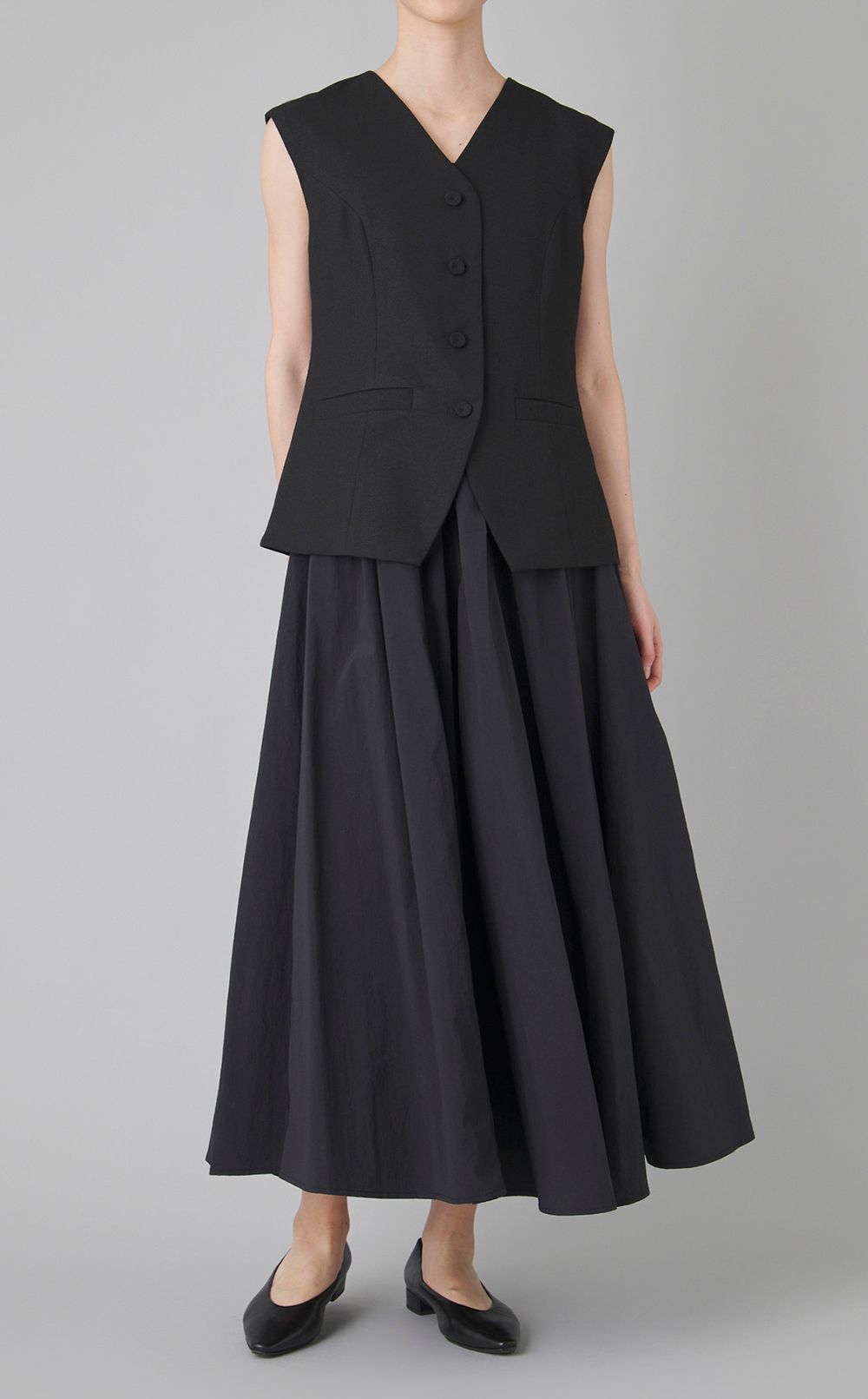 ジレコンビネーションワンピース