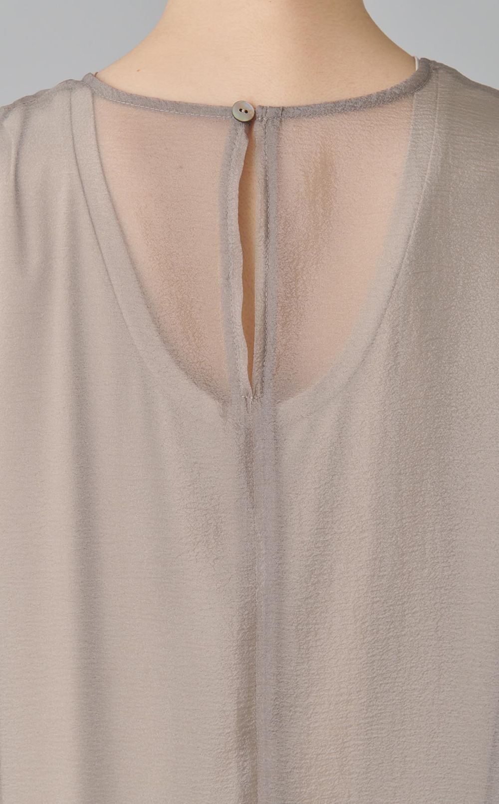 シアーレイヤードフレアワンピース