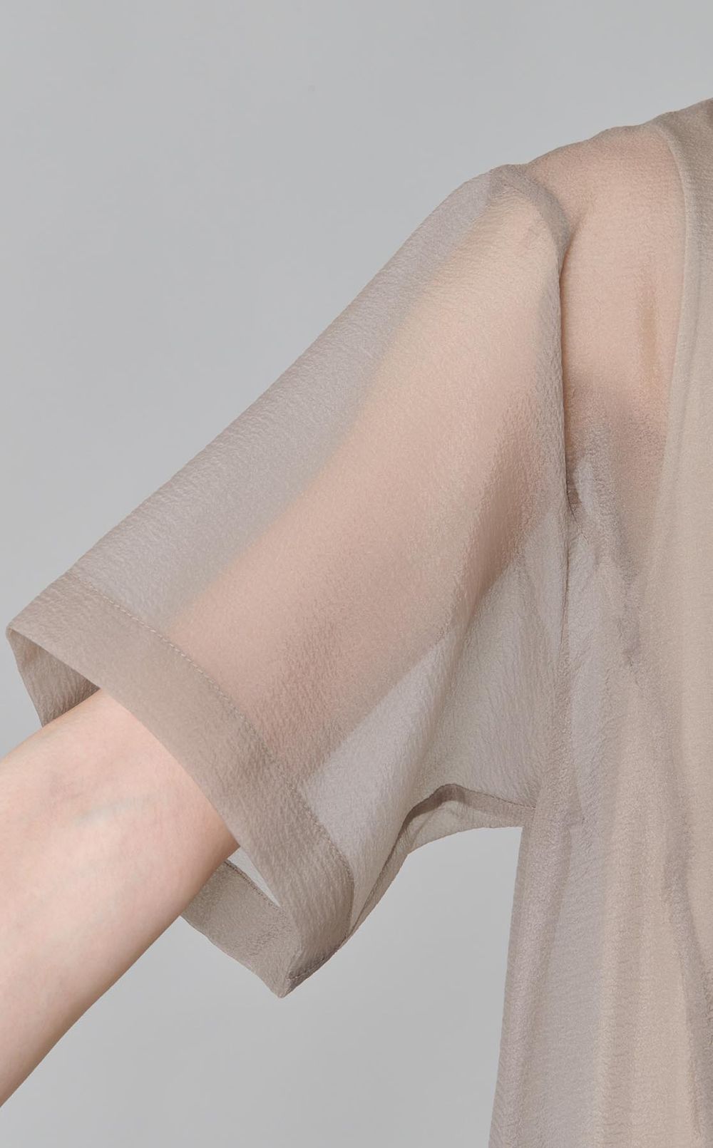 シアーレイヤードフレアワンピース