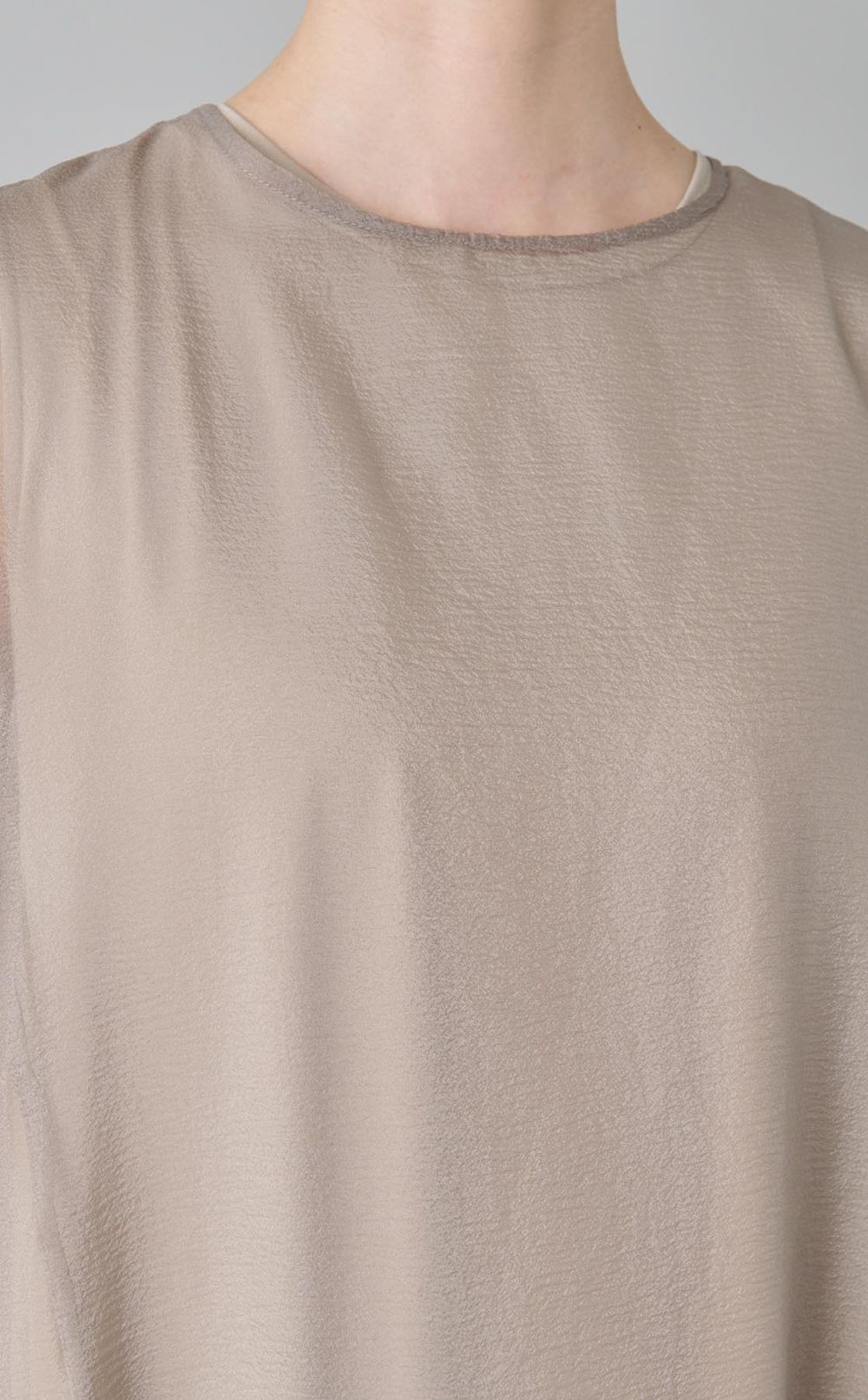 シアーレイヤードフレアワンピース