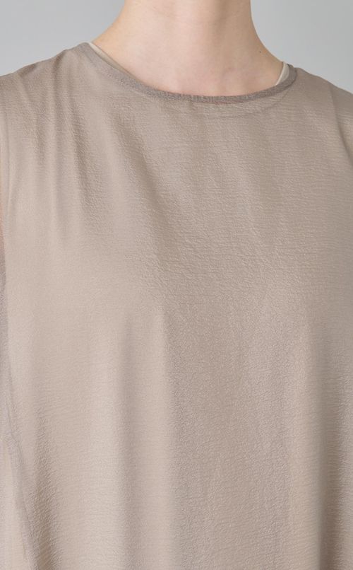 シアーレイヤードフレアワンピース