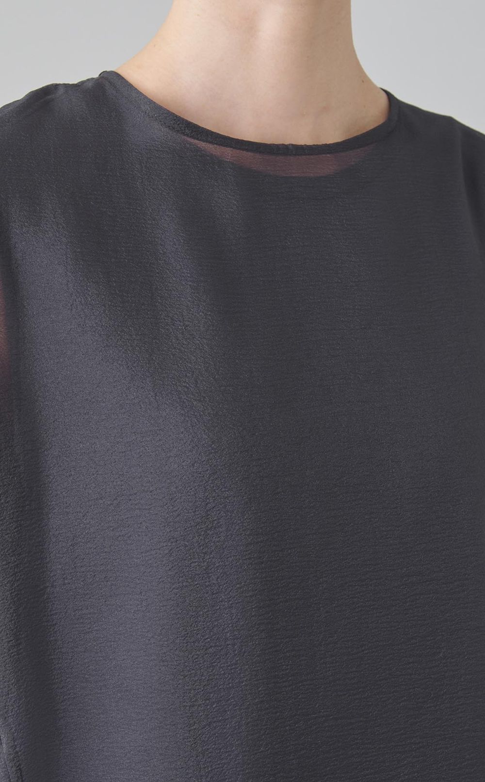 シアーレイヤードフレアワンピース