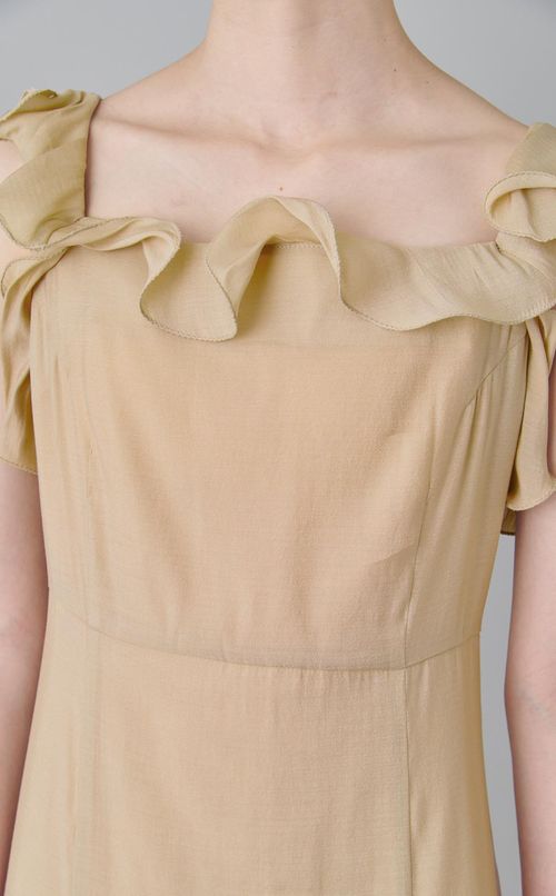 フリルキャミソールワンピース