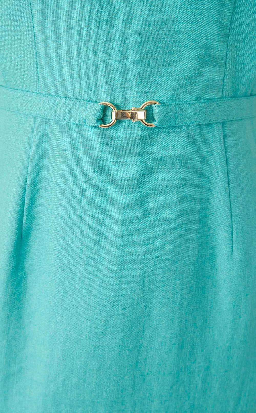 ダイヤモンドネックベルテッドワンピース