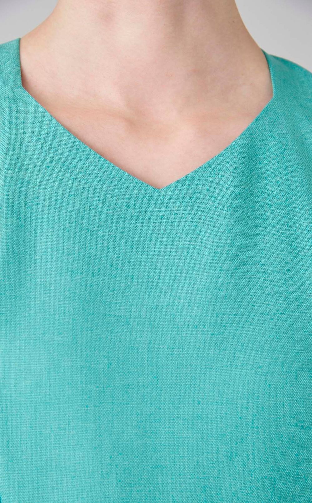 ダイヤモンドネックベルテッドワンピース