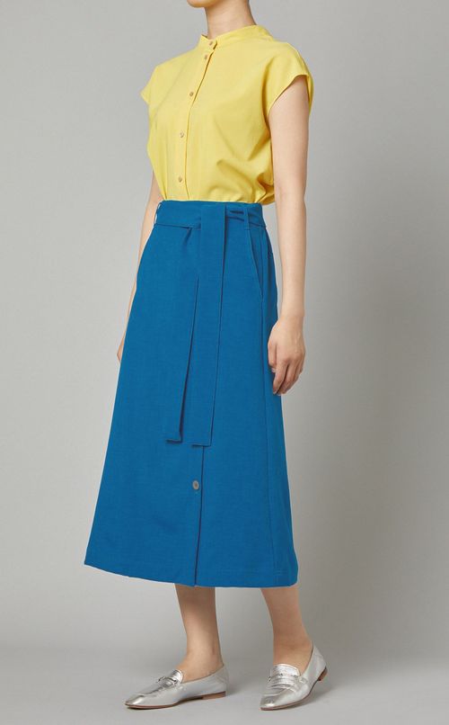 サイドボタンイージースカート