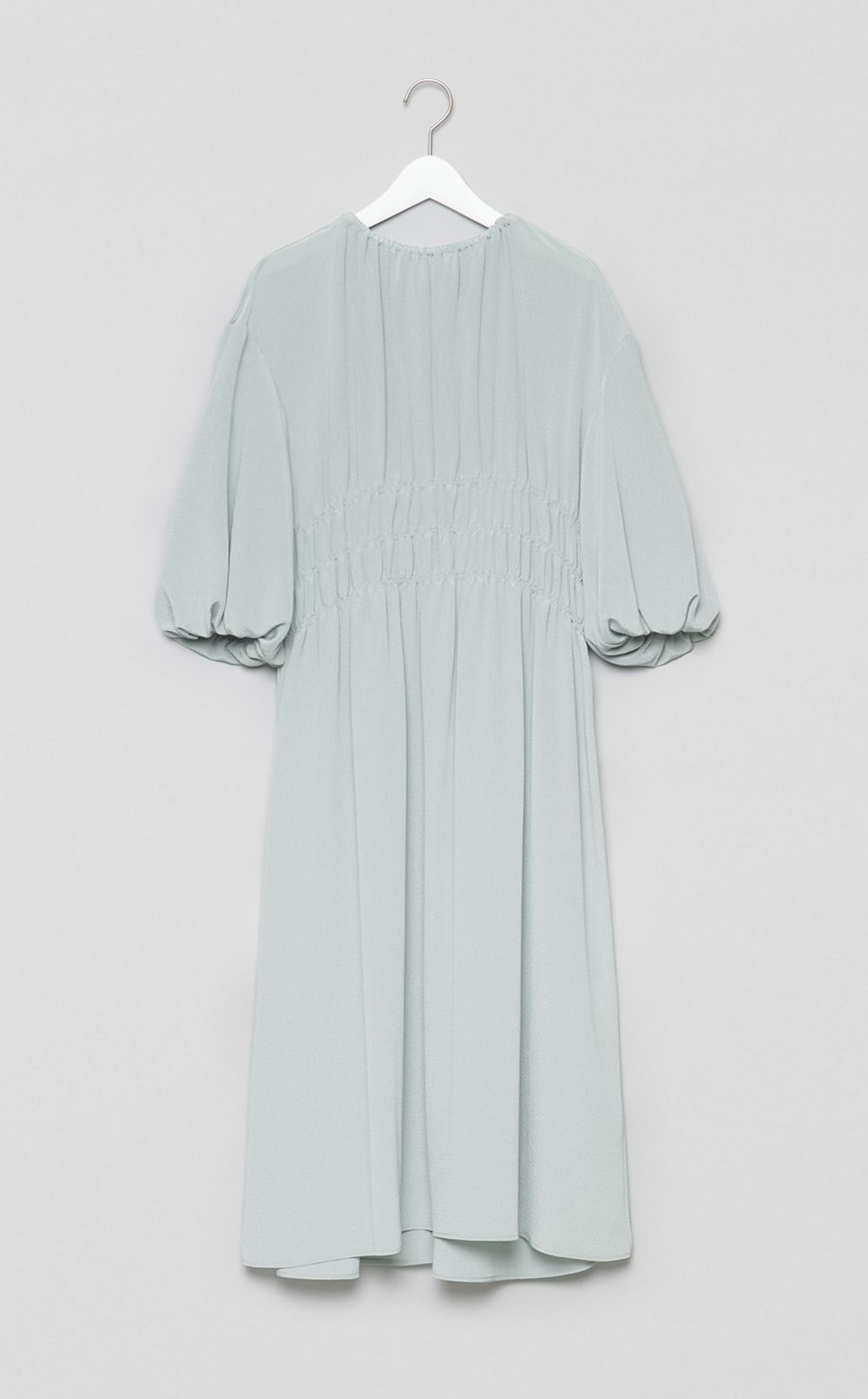 シャーリングギャザーワンピース