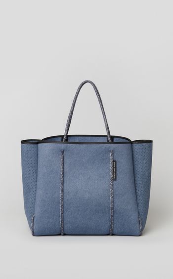 FRYINGSOLOデニムトートバック