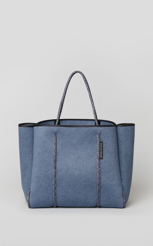 FRYINGSOLOデニムトートバック