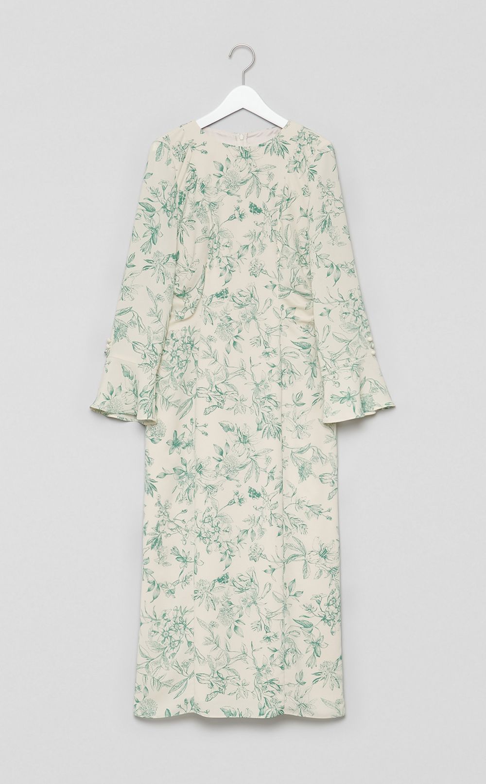 フラワープリントワンピース