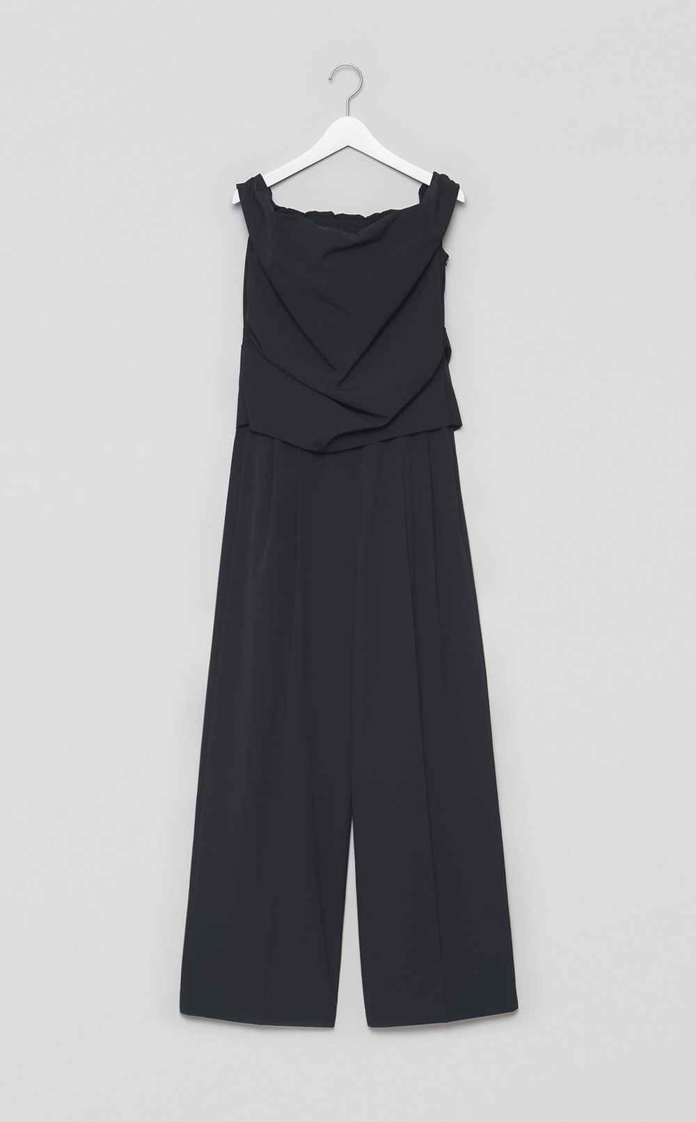 オフショルダーオールインワン