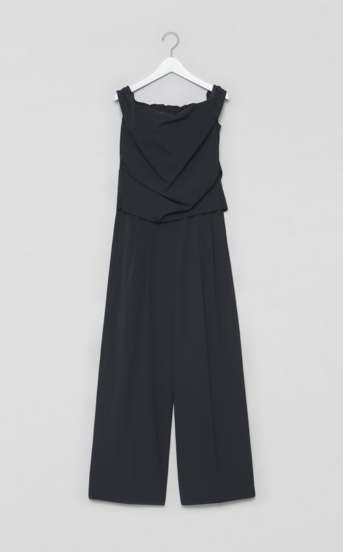 オフショルダーオールインワン