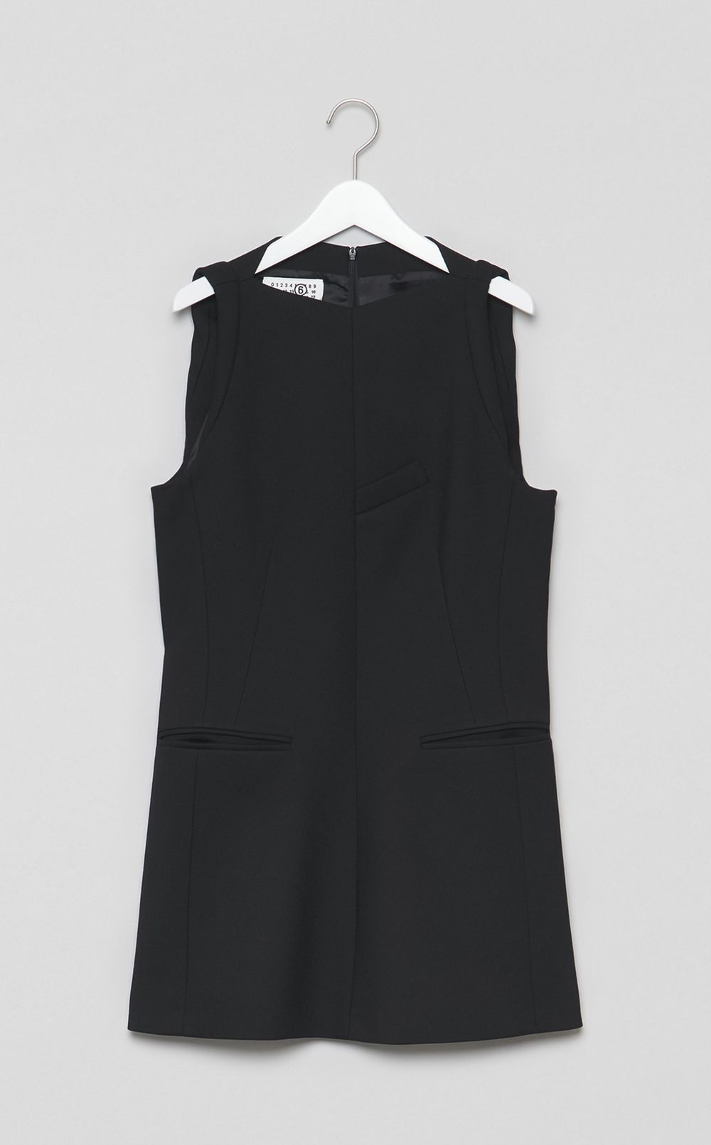 ボートネックミニワンピース