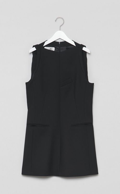 ボートネックミニワンピース