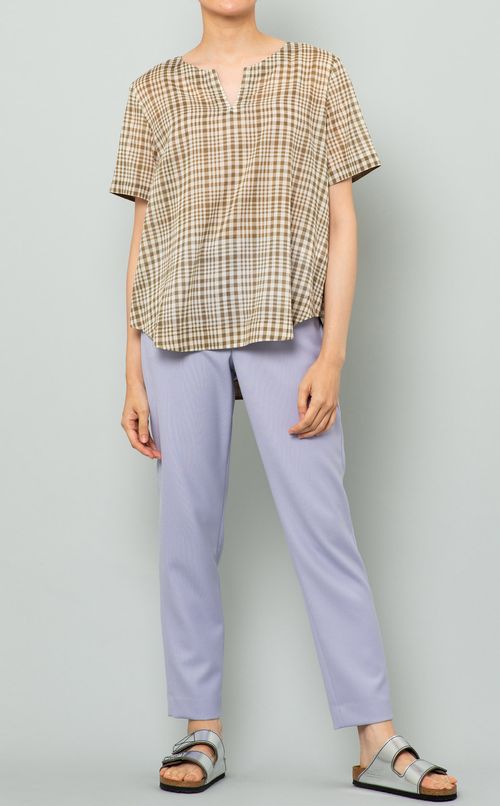 ストレッチクロップドパンツ