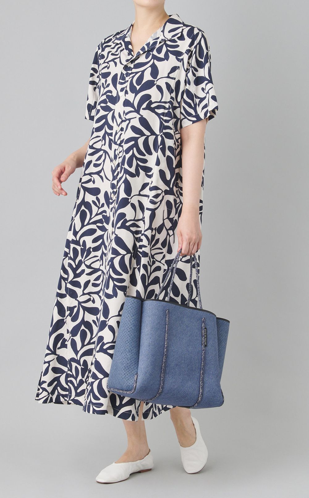 FRYINGSOLOデニムトートバック