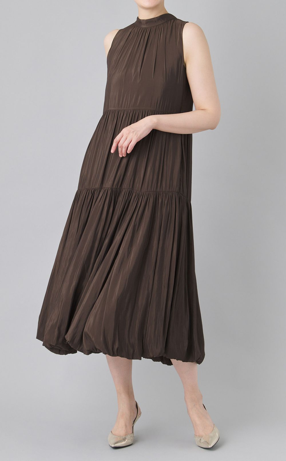 2wayバルーンヘムワンピース