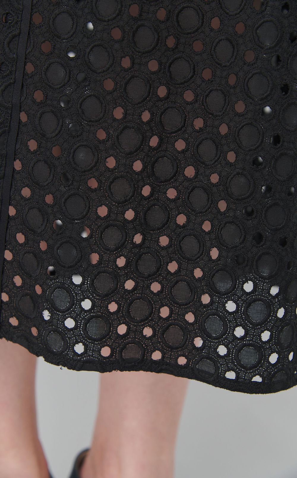 サークルエンブロイダリーワンピース