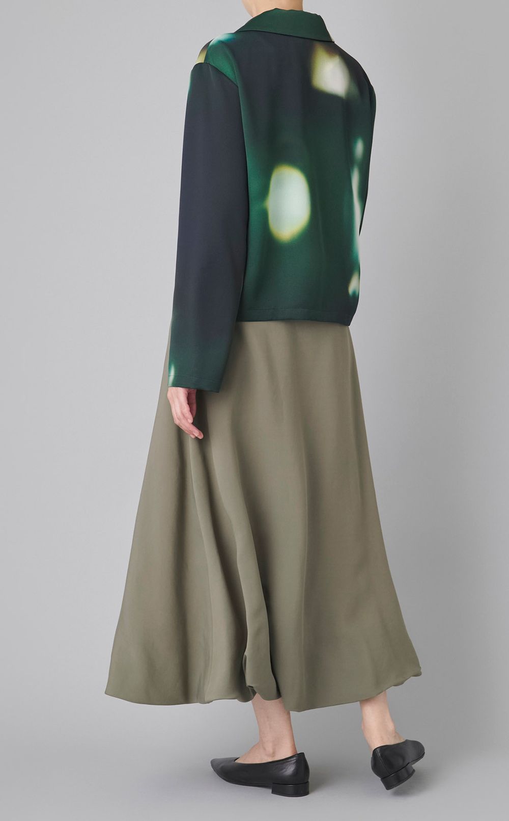 アブストラクトテーラードブルゾン