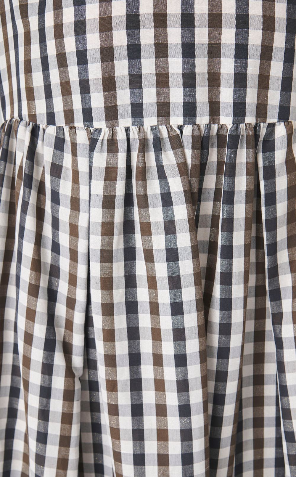 ギンガムチェックタックワンピース