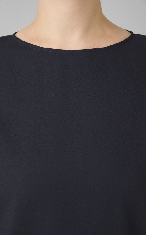 バックサテンドルマンスリーブワンピース