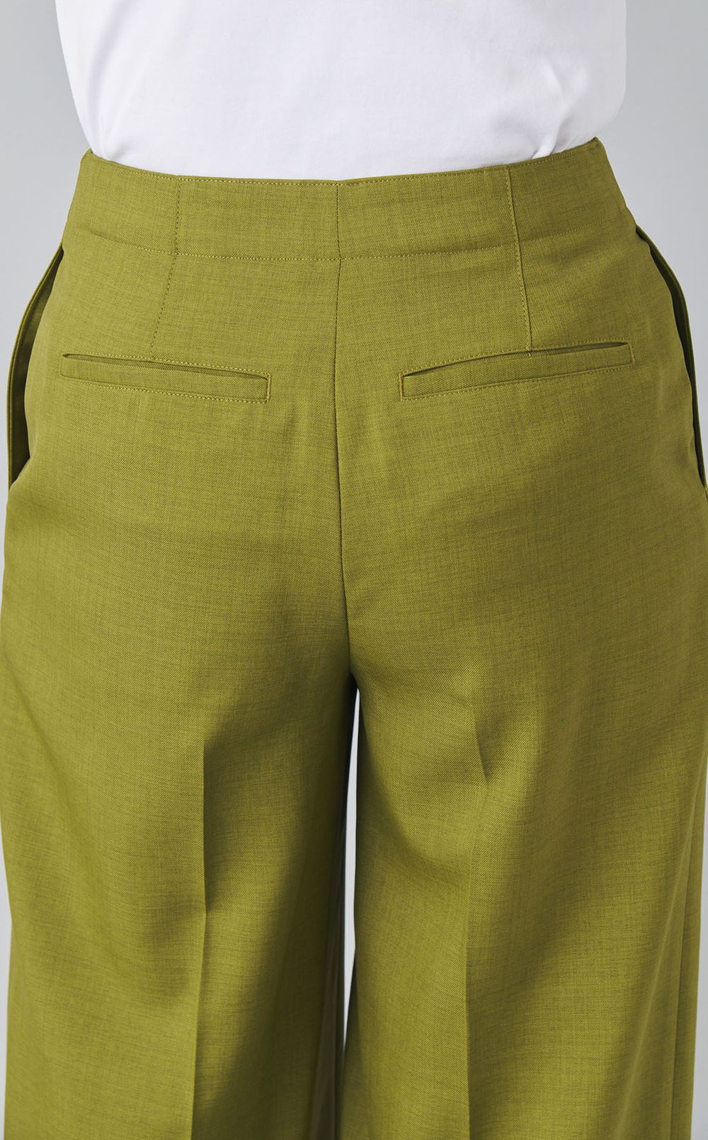 ツイルプリーツパンツ