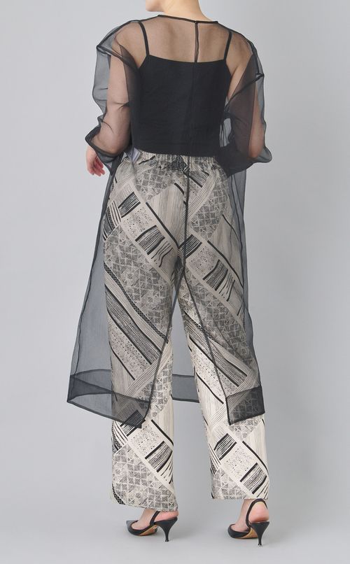 シアーオーバーシルエットワンピース