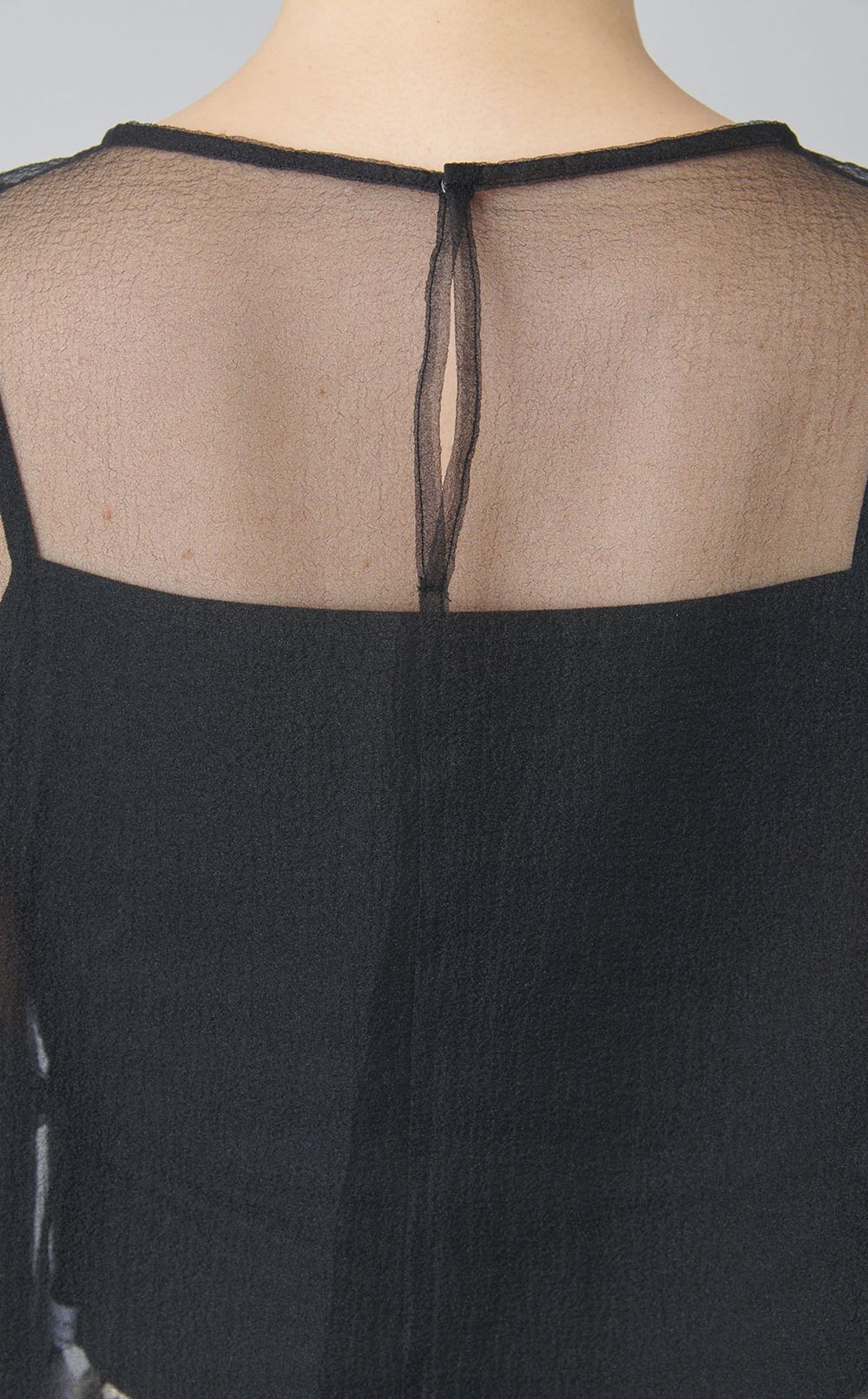 シアーオーバーシルエットワンピース