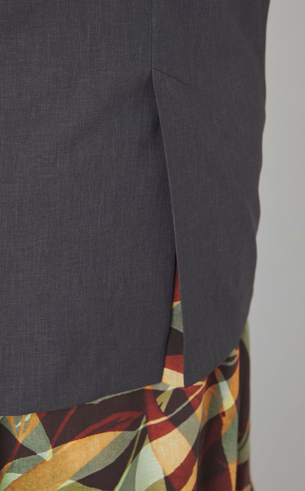 サマーウールノーカラージャケット