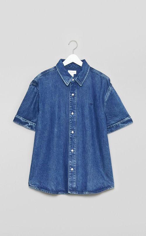 ショートスリーブデニムシャツ