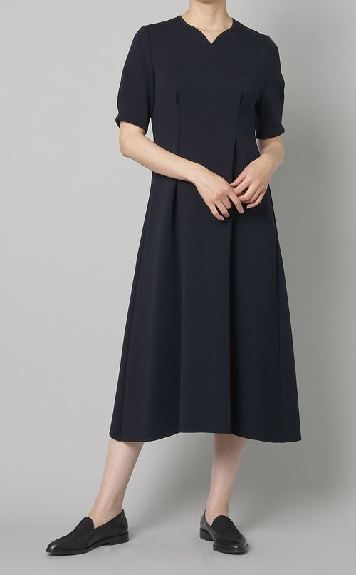 ミラノリブタックスリーブワンピース