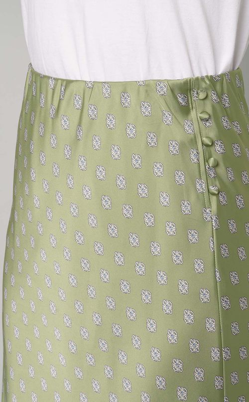 プリントマーメイドスカート