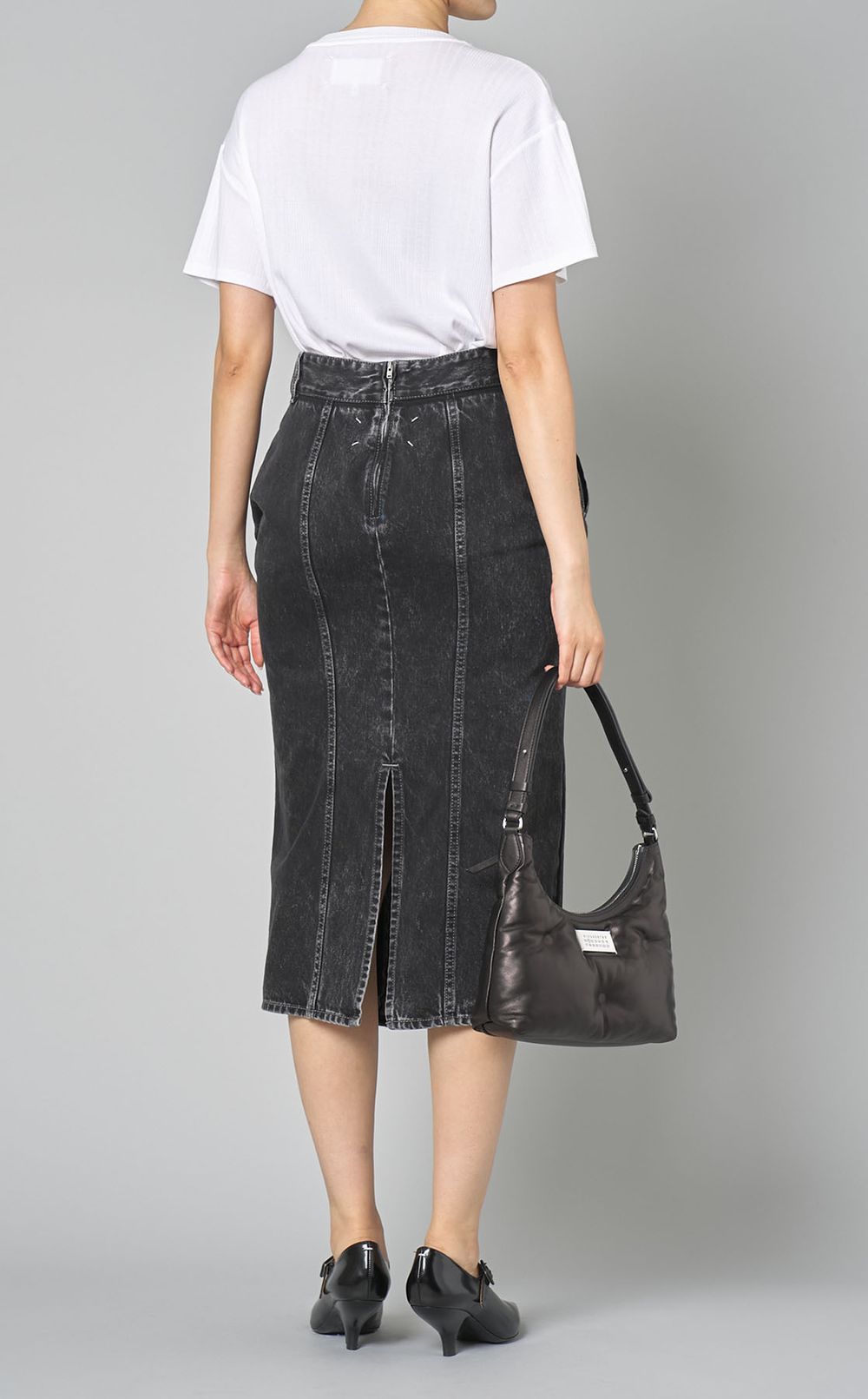 GLAMSLAMレザーホーボーバッグ