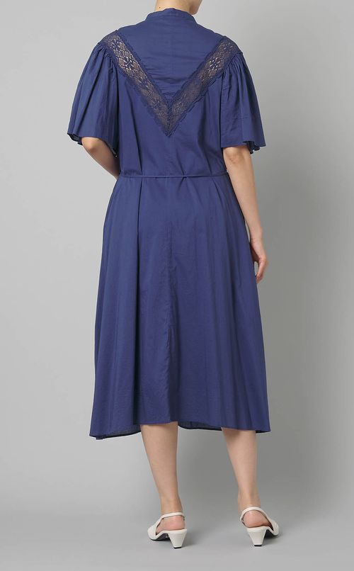 コットンボイルレースワンピース