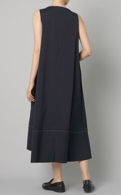 ステッチスクエアネックワンピース