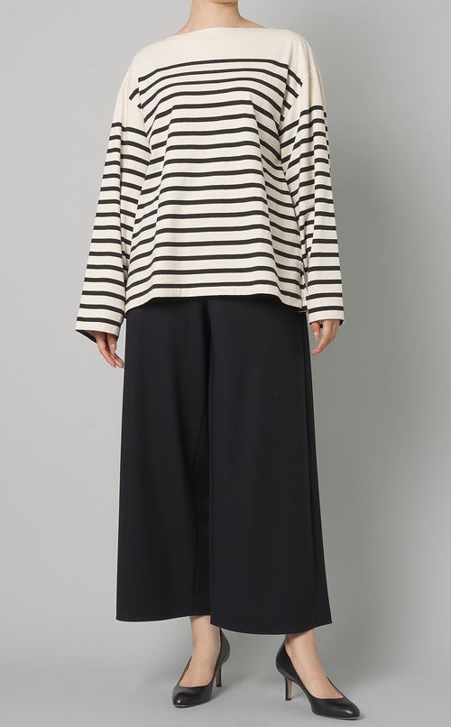 ドライコットンオーバーバスクシャツ