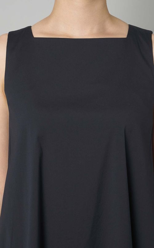 ステッチスクエアネックワンピース