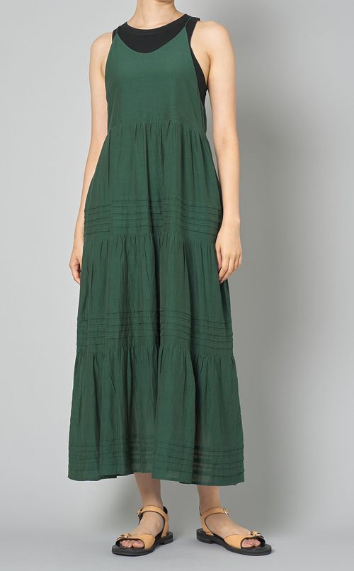 ティアードタックキャミソールワンピース