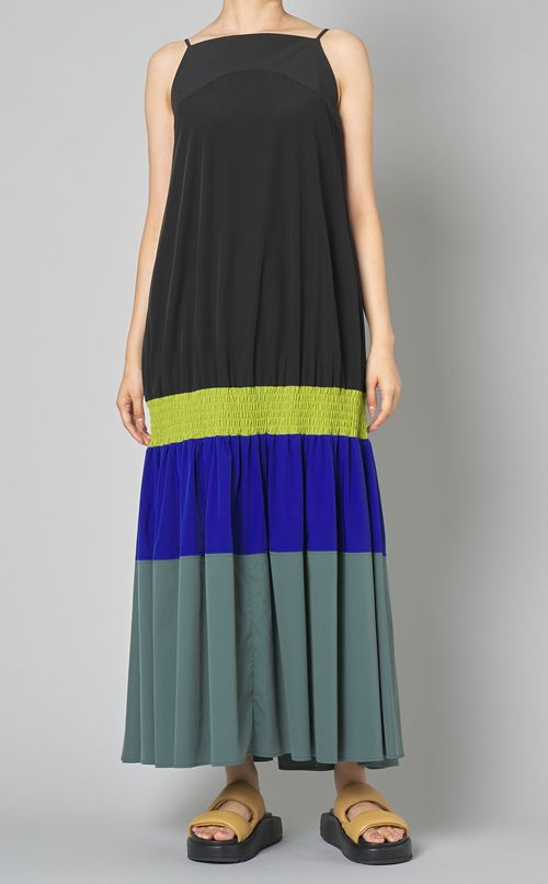 ギャザーキャミソールワンピース