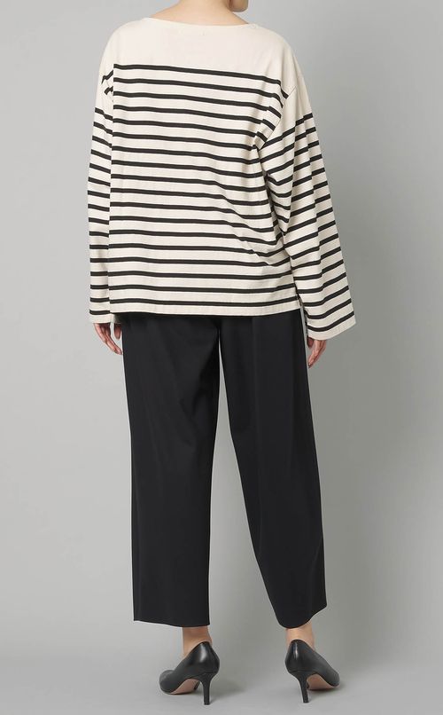 ドライコットンオーバーバスクシャツ