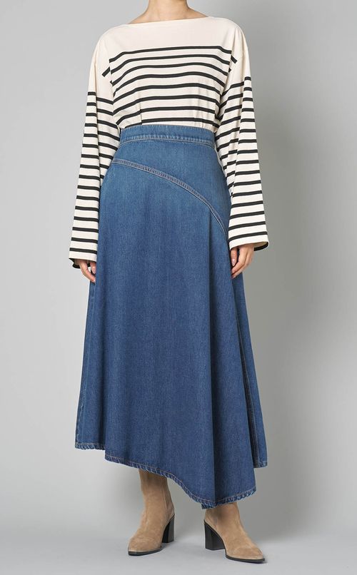 ドライコットンオーバーバスクシャツ