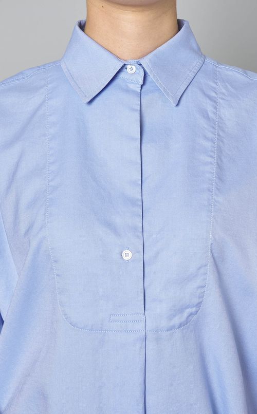 オックスハーフフレアスリーブシャツ