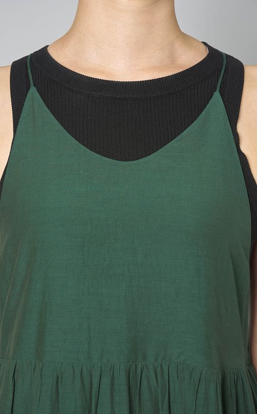 ティアードタックキャミソールワンピース