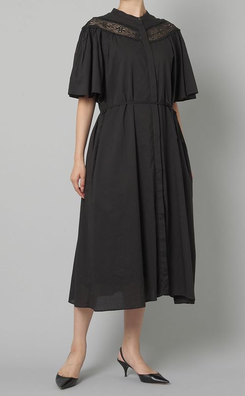 コットンボイルレースワンピース