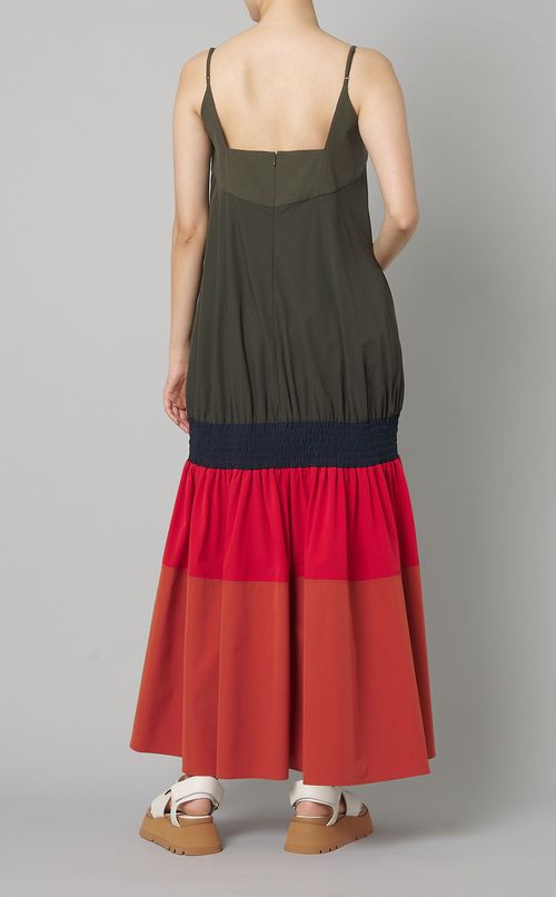 ギャザーキャミソールワンピース