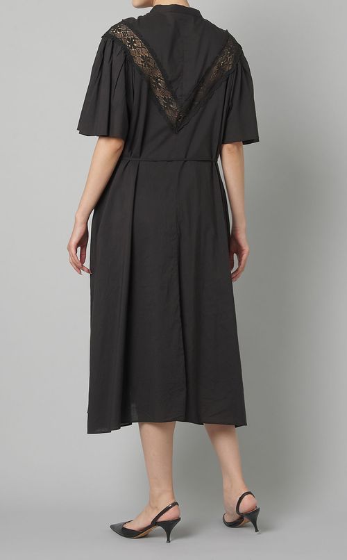 コットンボイルレースワンピース