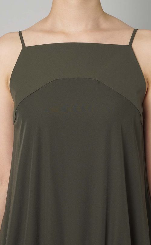 ギャザーキャミソールワンピース