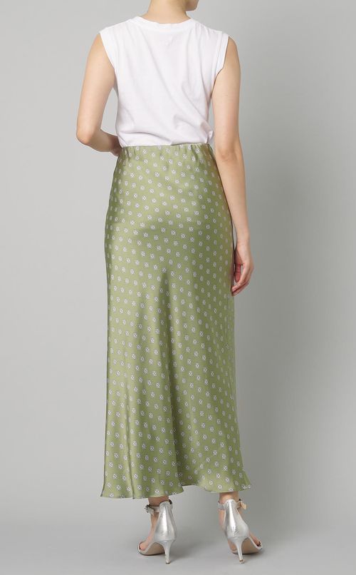 プリントマーメイドスカート