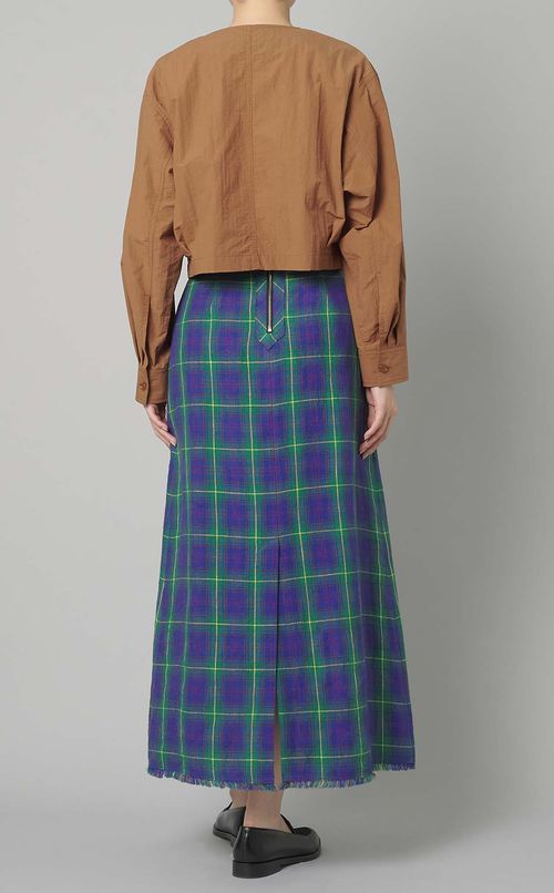 コットンナイロンショートジャケット